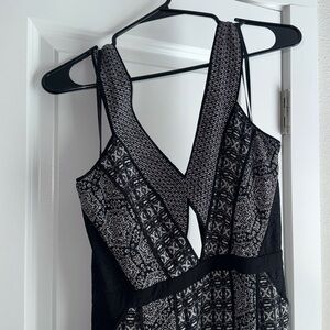 BCBGMaxAzria Elegant Gray Dress